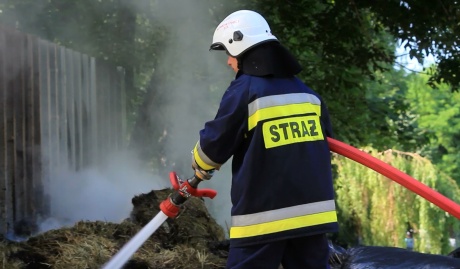 pożar, OSP Komorowice Krakowskie