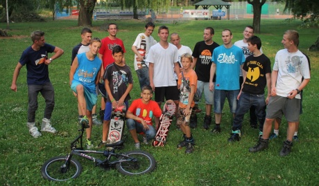 skatepark młodzież