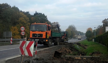 budowa przejścia dla pieszych