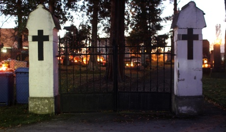 Cmentarz ewangelicki w Komorowicach Śląskich