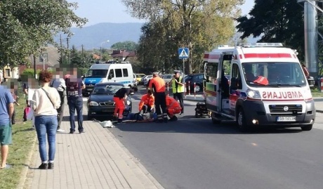 potrącenie komorowicka