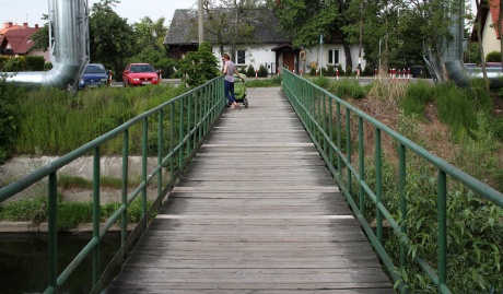 mostek, kładka, biała