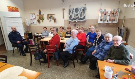 policja, klub seniora