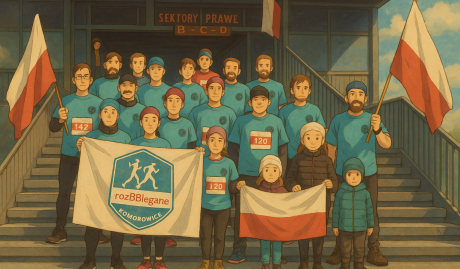 rozbbiegane komrowice